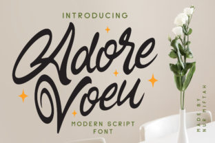 Adore Voeu: A Font That Elevates Your Brand