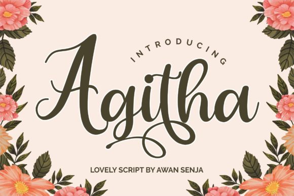 Agitha: A Font That Elevates Your Brand’s Visual Story