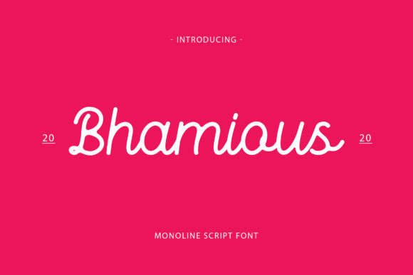 Bhamious: The Font That Elevates Your Brand
