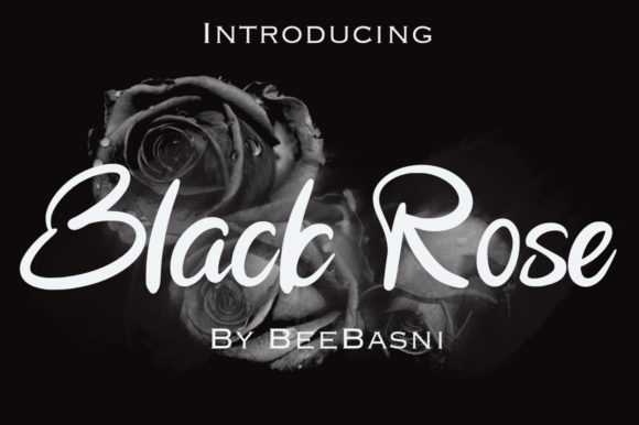 Black Rose: A Script Font with Subtle Grace
