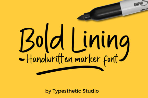Bold Lining: A Versatile Script Font for Modern Web Design