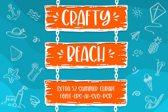 Crafty Beach: The Perfect Font for Handmade Crafters