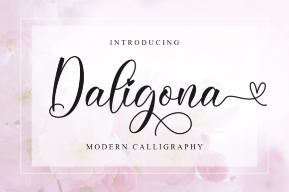 Daligona: A Script Font for Dynamic Campaigns