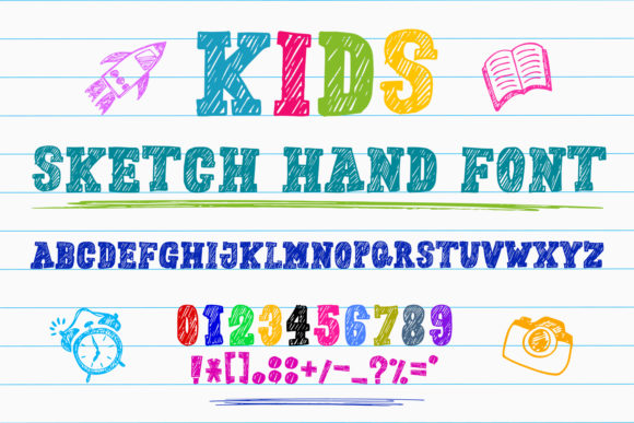 Enhancing Brand Identity with Kids Sketch Hand