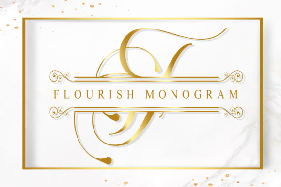 Flourish Monogram: A Font That Elevates Your Campaigns