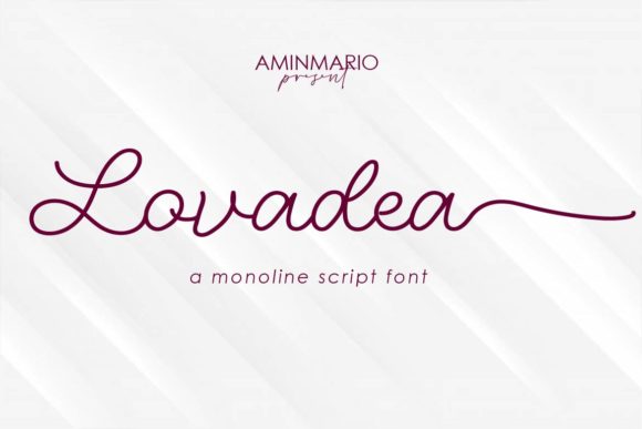 Font Review: Lovadea for Editorial Design