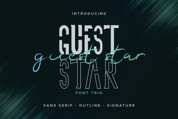Guest Star: A Versatile Font for Creative Crafters