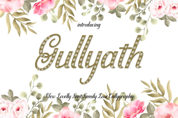 Gullyath: A Handwritten Font for Editorial Expression