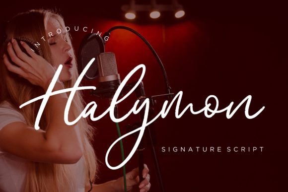 Halymon: A Font That Breathes Life Into Your Craft