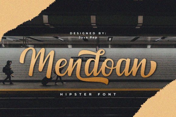 Mendoan: A Script Font with Nostalgic Charm