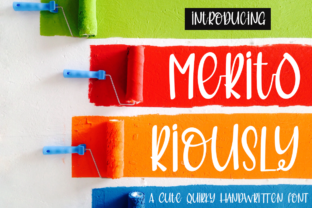 Meritoriously: A Font That Adds Character to Editorial Design