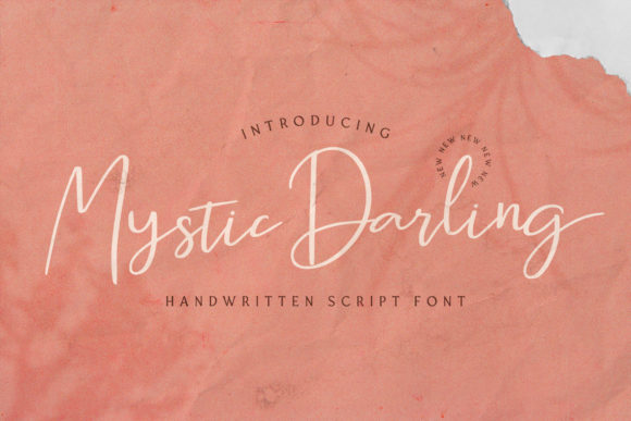 Mystic Darling: A Script Font for Digital Design