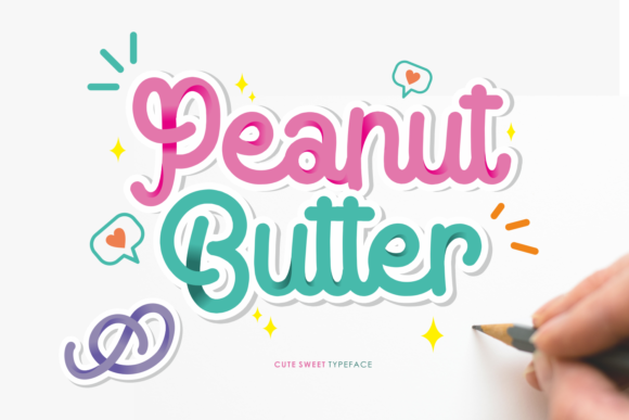 Peanut Butter Font for Handmade Creators