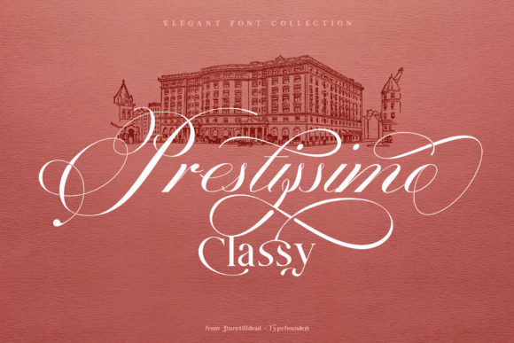 Prestissimo Classy: A Timeless Script Font for Digital Marketing