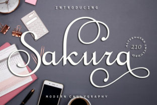 Sakura: A Script Font That Elevates Campaigns with Elegance