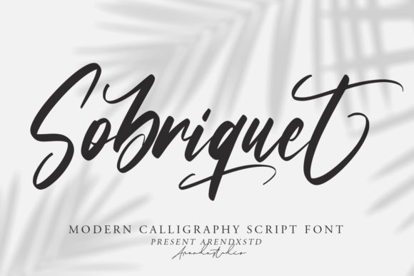 Sobriquet: A Timeless Script Font for Campaign Creativity