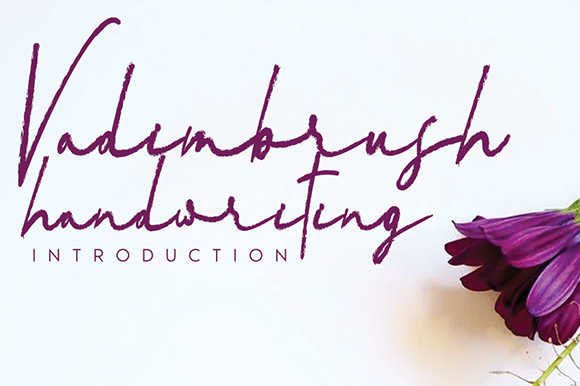 Vadimbrush Handwriting