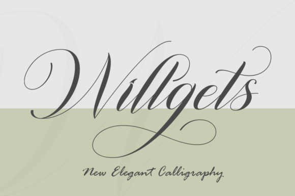 Willgets: A Script Font That Elevates Digital Branding
